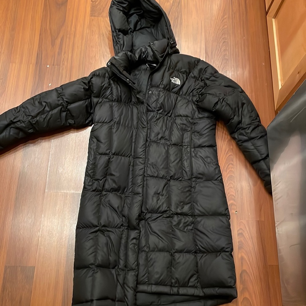 The north face long coat